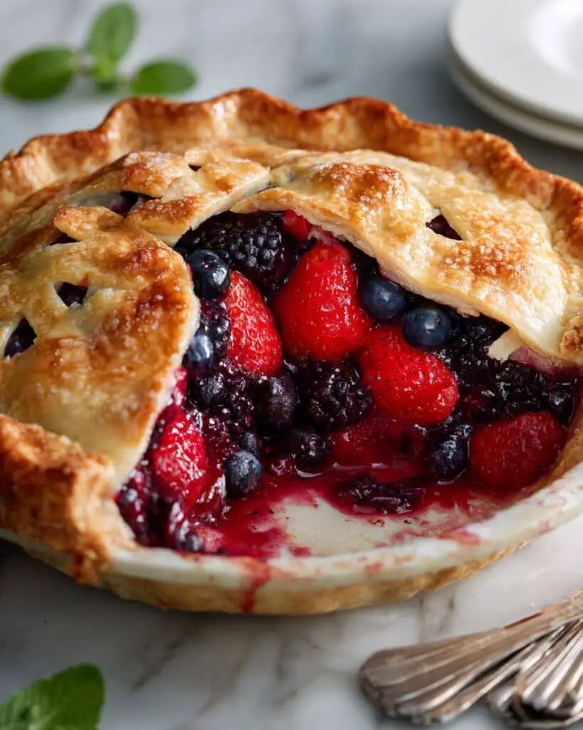Summer Berry Galette Recipe