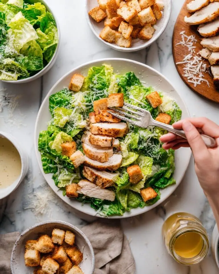 Grilled Chicken Caesar Salad Recipe