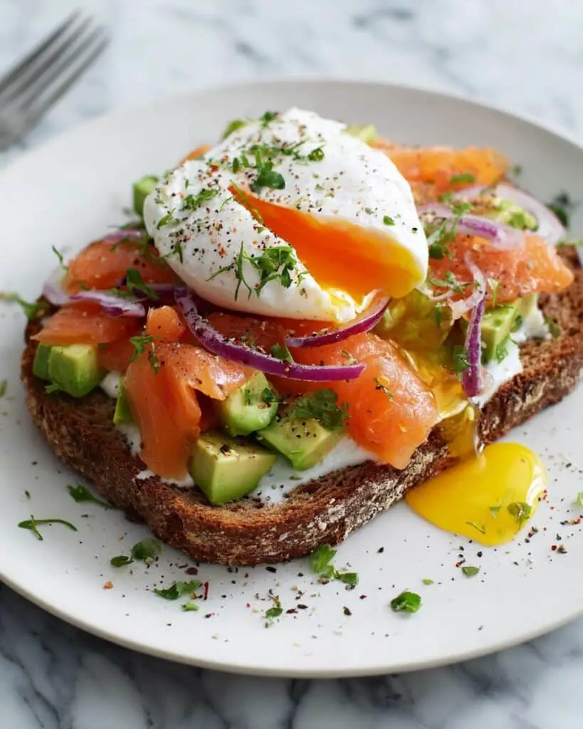 Avocado Toast with Smoked Salmon Recipe
