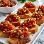 Tomato and Basil Bruschetta Recipe