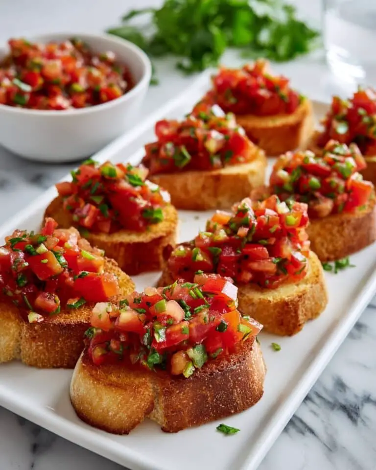 Tomato and Basil Bruschetta Recipe