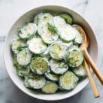 Cucumber and Dill Salad with Yogurt Dressing Recipe