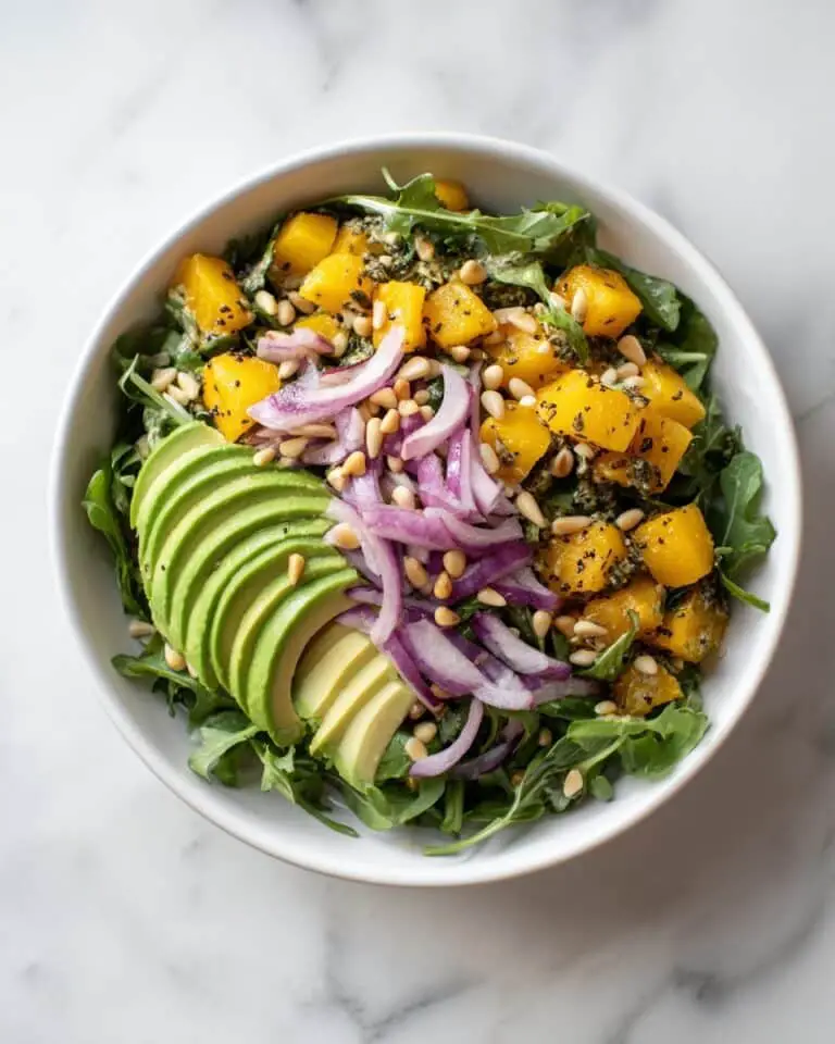 Fresh Mango Avocado Salad with Lime Dressing Recipe