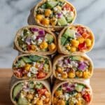 Mediterranean Chickpea Salad Wraps Recipe