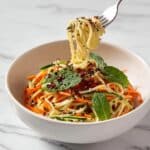 Cold Sesame Noodles with Cucumber and Carrot Recipe