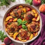 Balsamic Peach Chicken Recipe