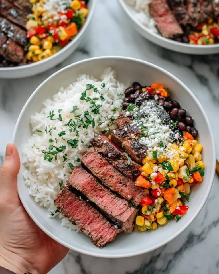 Grilled Steak with Corn and Black Bean Salsa Recipe