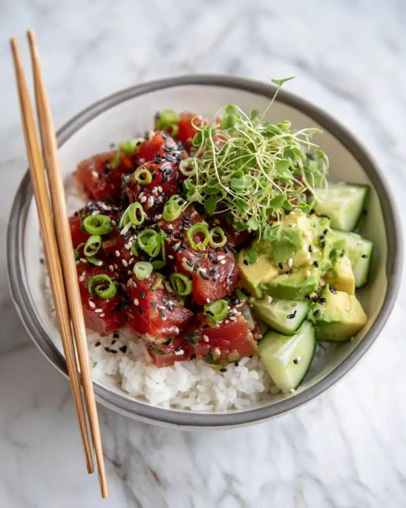 Tuna Poke Bowl Recipe