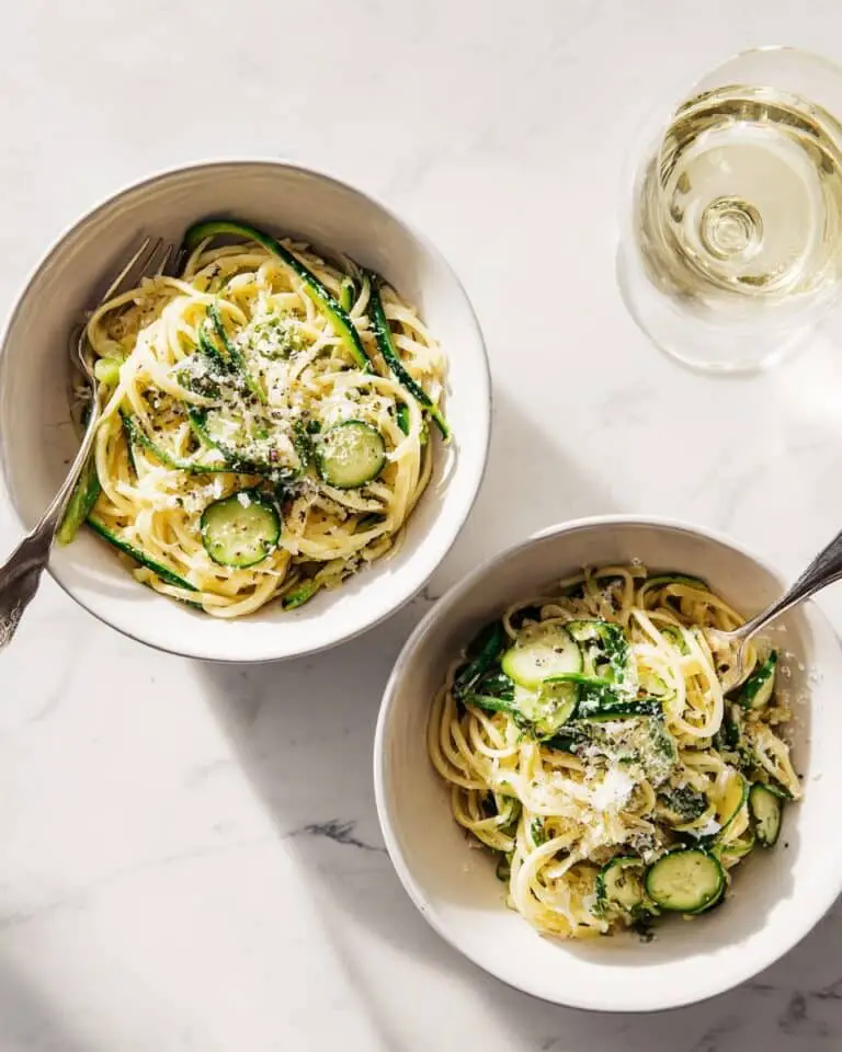 Asparagus Pasta with Lemon and Parmesan Recipe