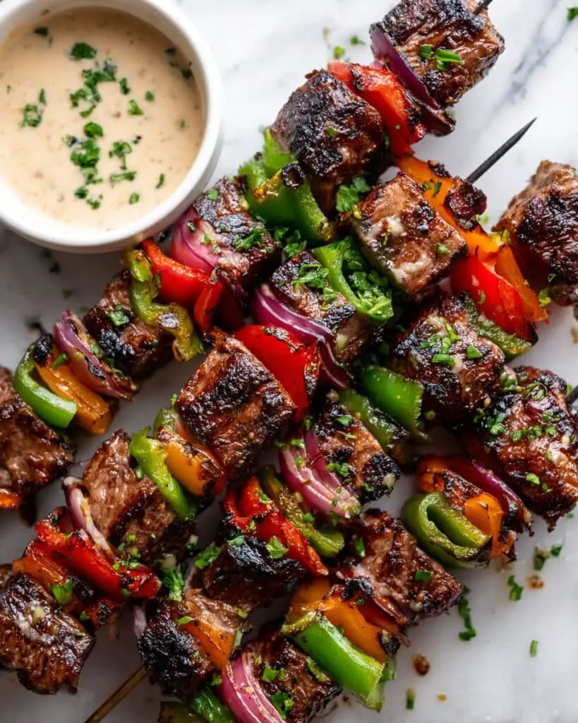 Grilled Steak Kabobs Recipe