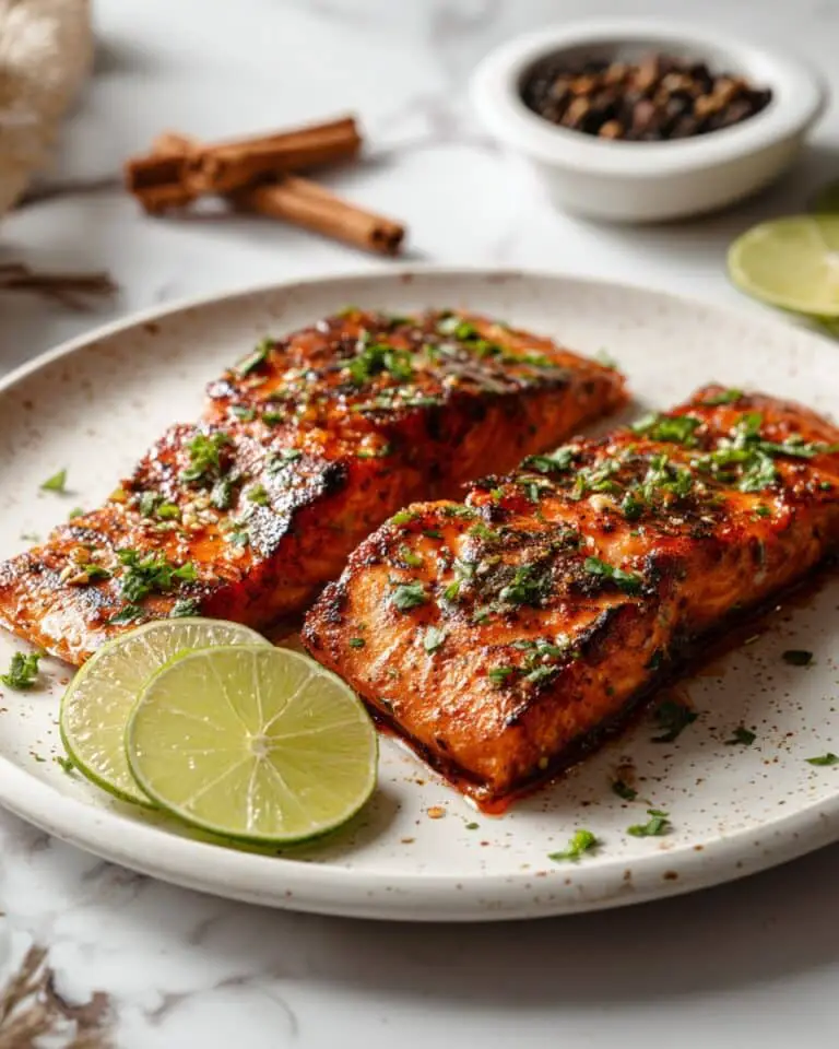 Chili Lime Orange Glazed Salmon Recipe