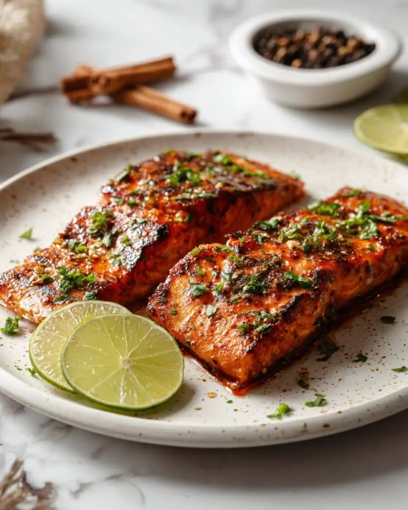 Chili Lime Orange Glazed Salmon Recipe