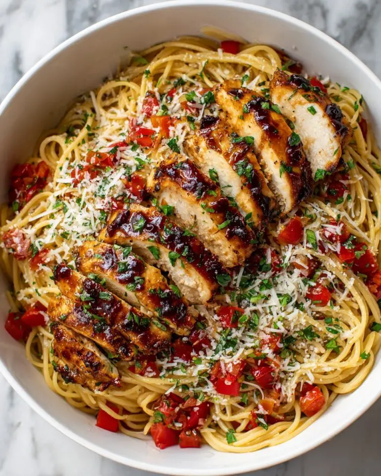 Bruschetta Chicken Pasta Recipe