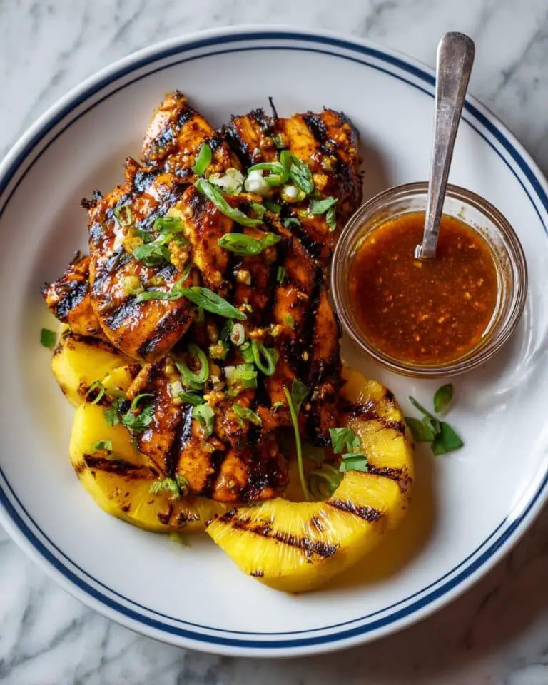 Hawaiian Chicken with Pineapple and Bell Peppers in a Honey-Soy Glaze Recipe