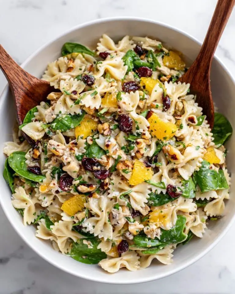 Cold Chicken Pasta Salad with Herb Dressing Recipe