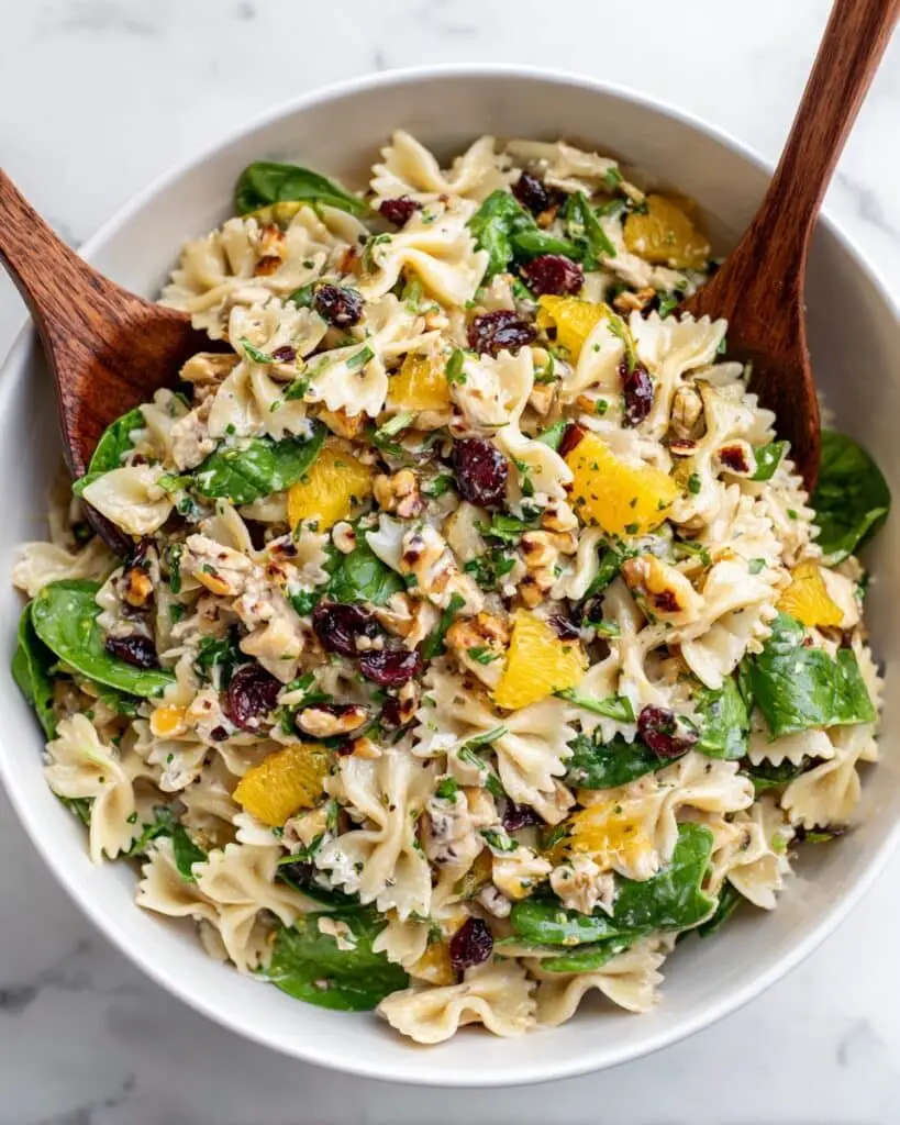 Cold Chicken Pasta Salad with Herb Dressing Recipe