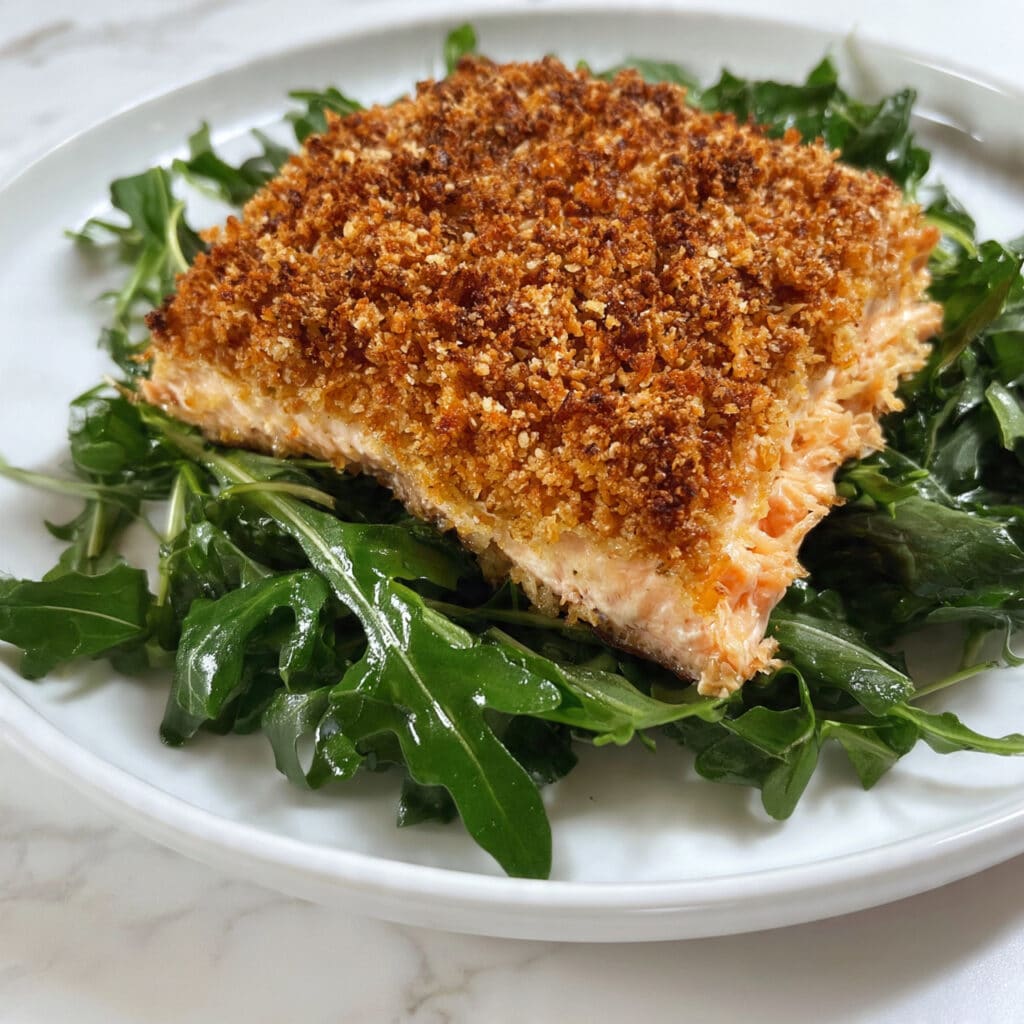 Crispy Herb-Crusted Salmon Recipe