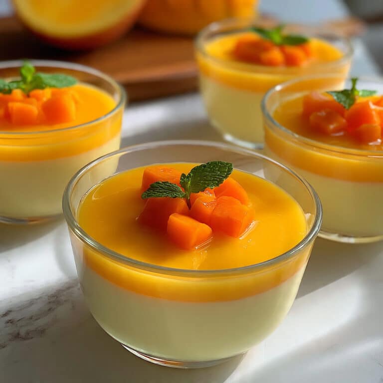 Healthy Creamy Mango Mousse Recipe