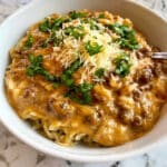 Ground Beef Orzo Skillet Dinner Recipe
