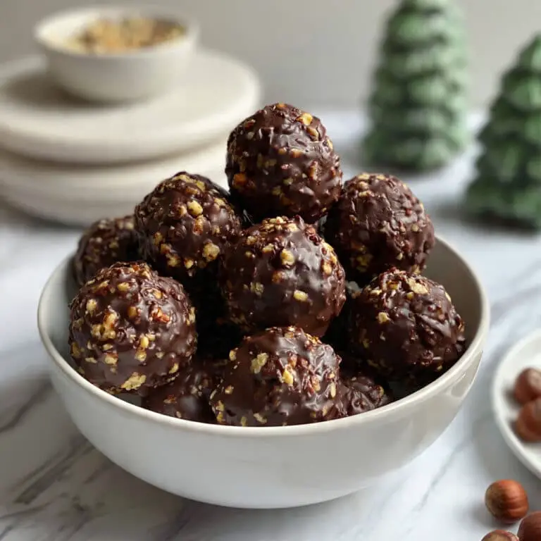 Choco-Hazelnut Truffles Recipe