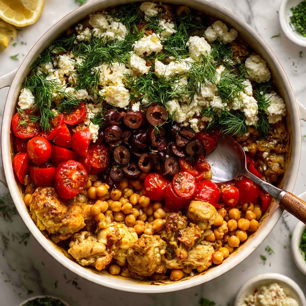Mediterranean Orzo Skillet Recipe