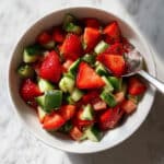 Strawberry Salad with Goat Cheese, Pecans, and Balsamic Vinaigrette Recipe
