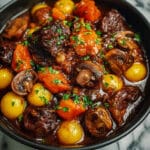 Slow Cooker Beef Bourguignon Recipe