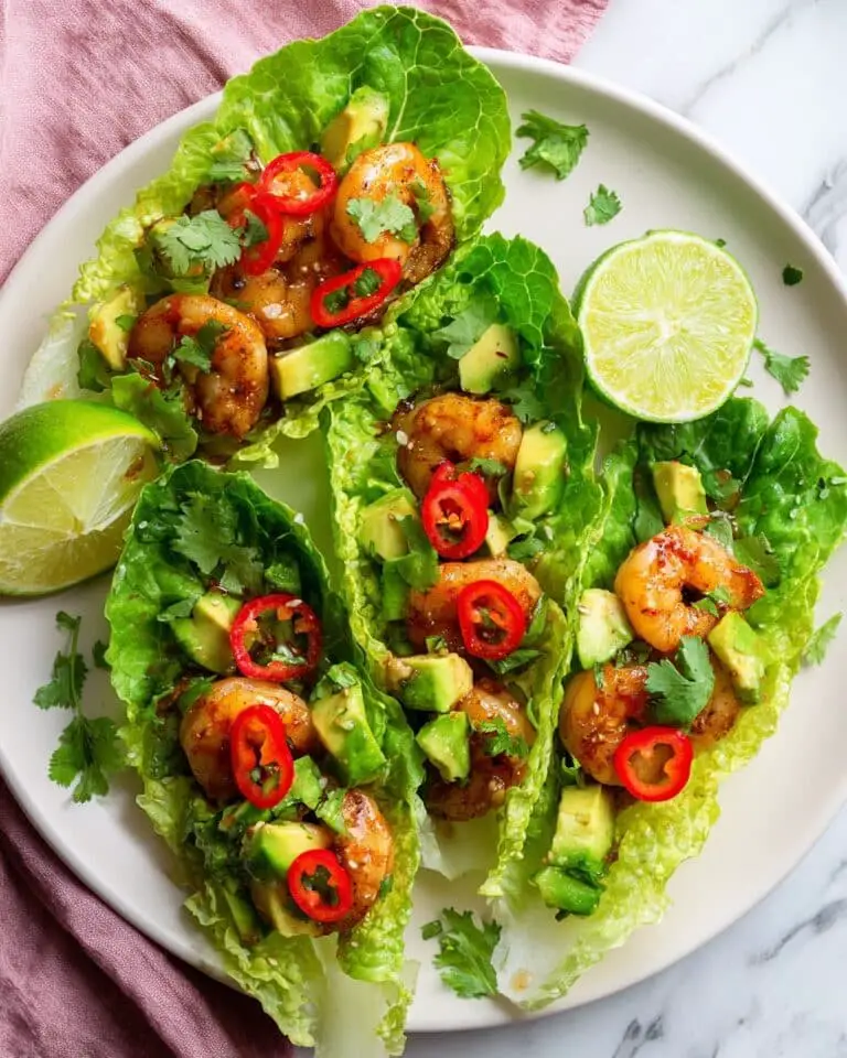 Chili Lime Shrimp Wraps Recipe