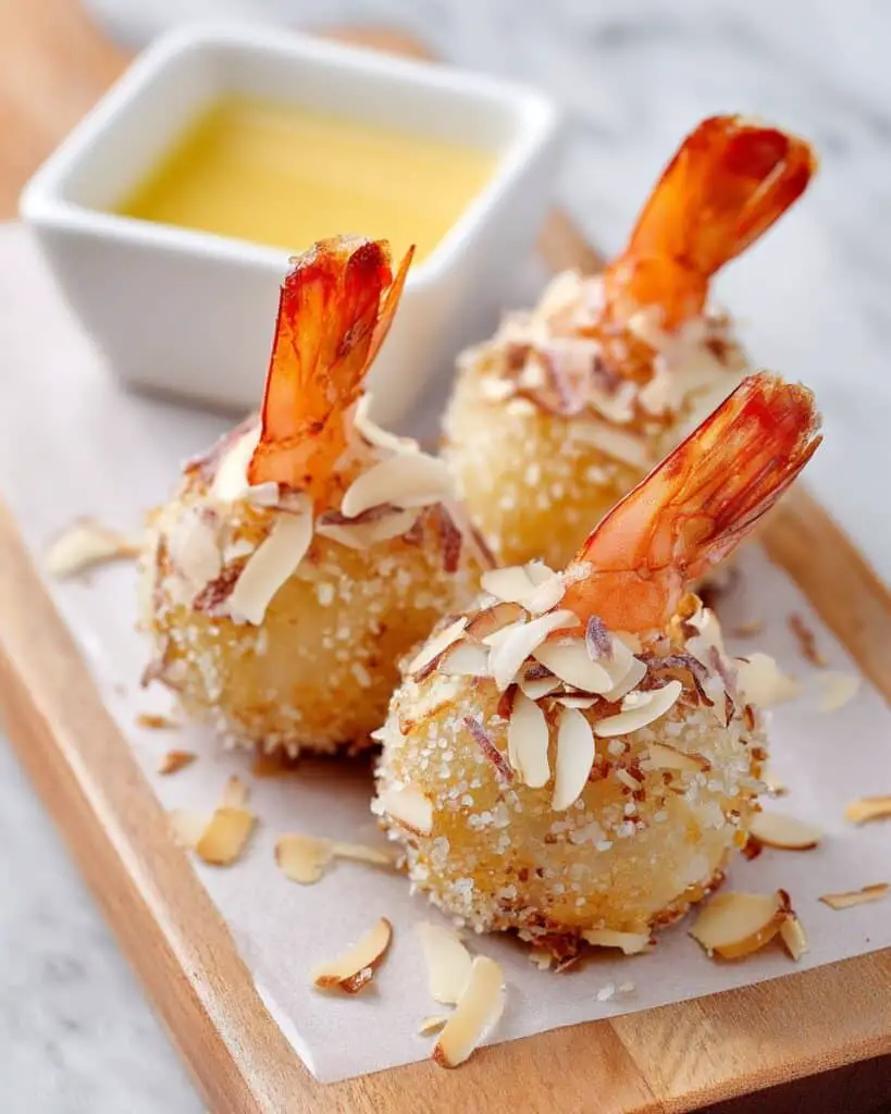 Deep Fried Almond Prawns Recipe