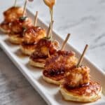 Chicken and Waffle Skewers with Maple Drizzle Recipe