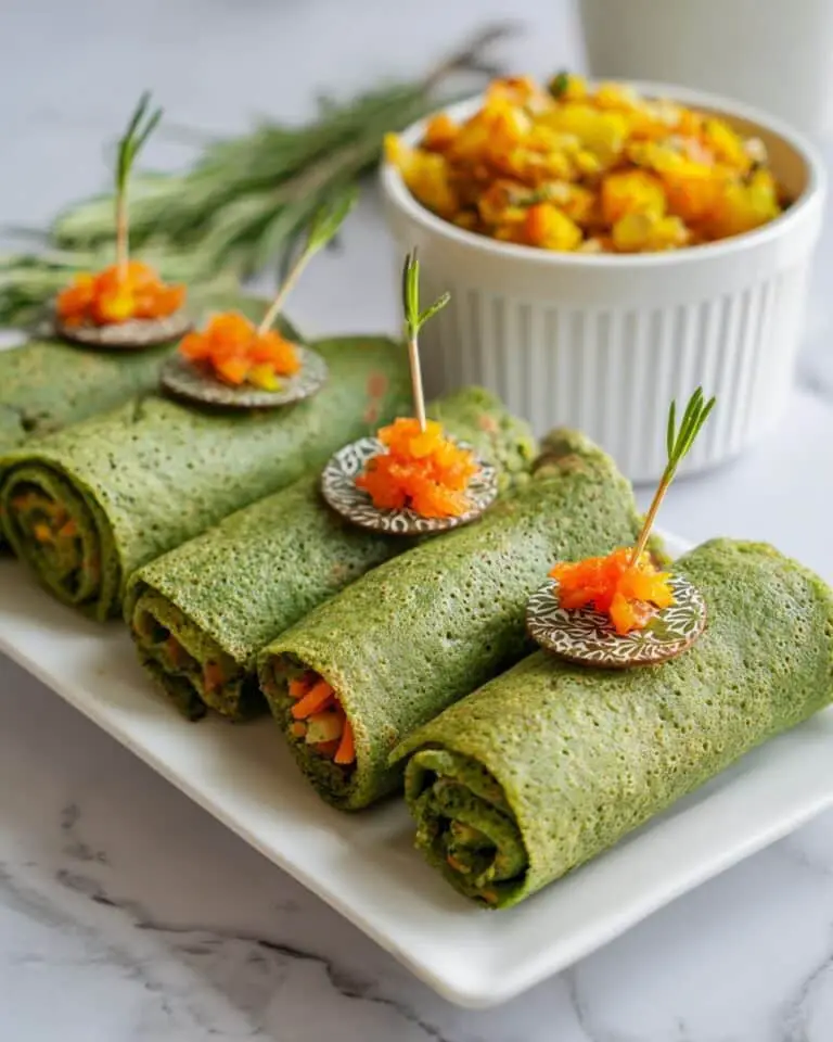 Stuffed Mini Dosas Recipe