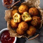 Cheese Corn Balls Recipe