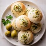 Garlic-Stuffed Olives in a Blanket Recipe