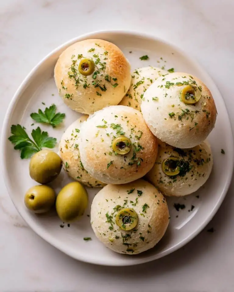 Garlic-Stuffed Olives in a Blanket Recipe