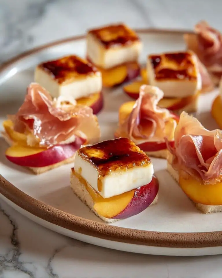 Peach Brie Bites Recipe