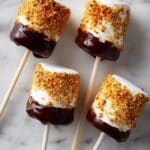 S'mores Pops: Portable No-Bake Chocolate Marshmallow Treats Recipe