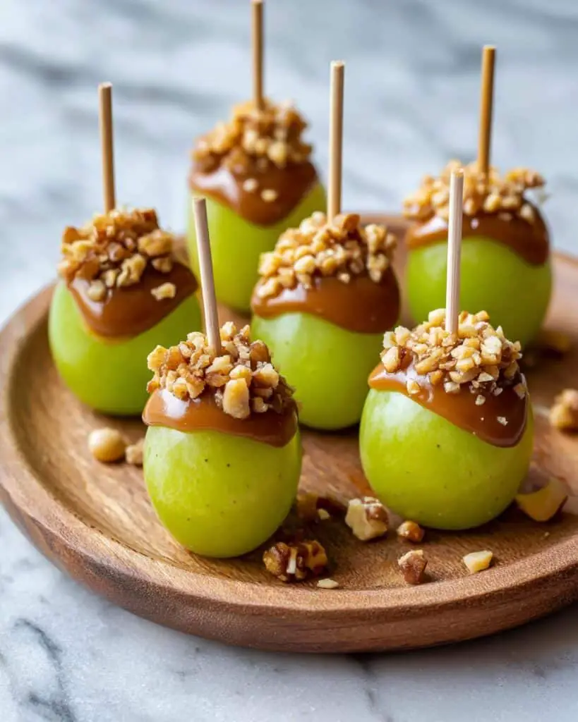 Caramel Dipped Grapes Recipe