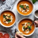 Roasted Tomato Basil Soup Recipe