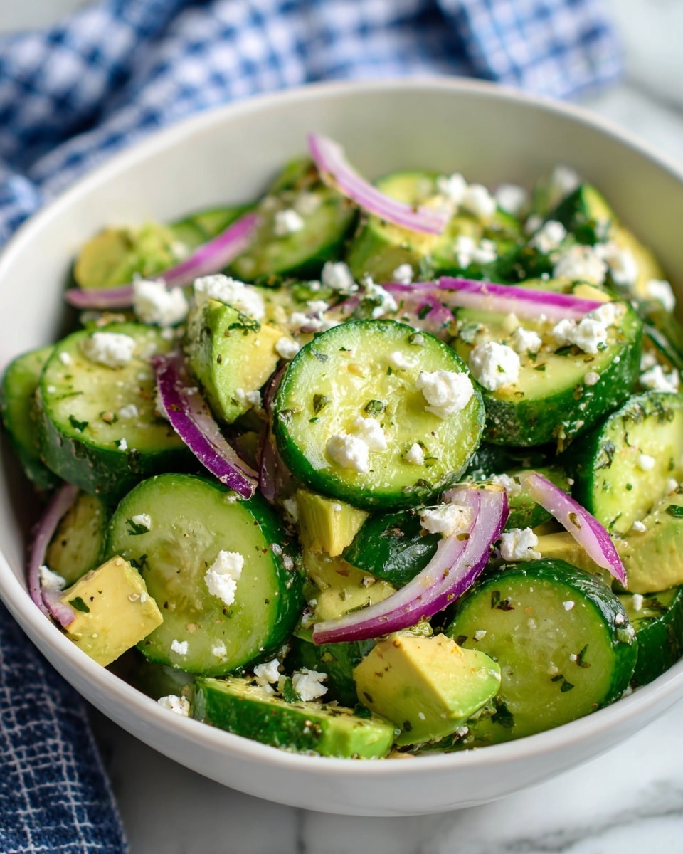 Cucumber Feta Salad Recipe
