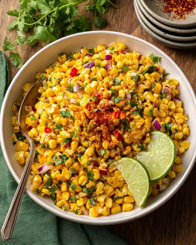 Vegan Street Corn Salad Recipe