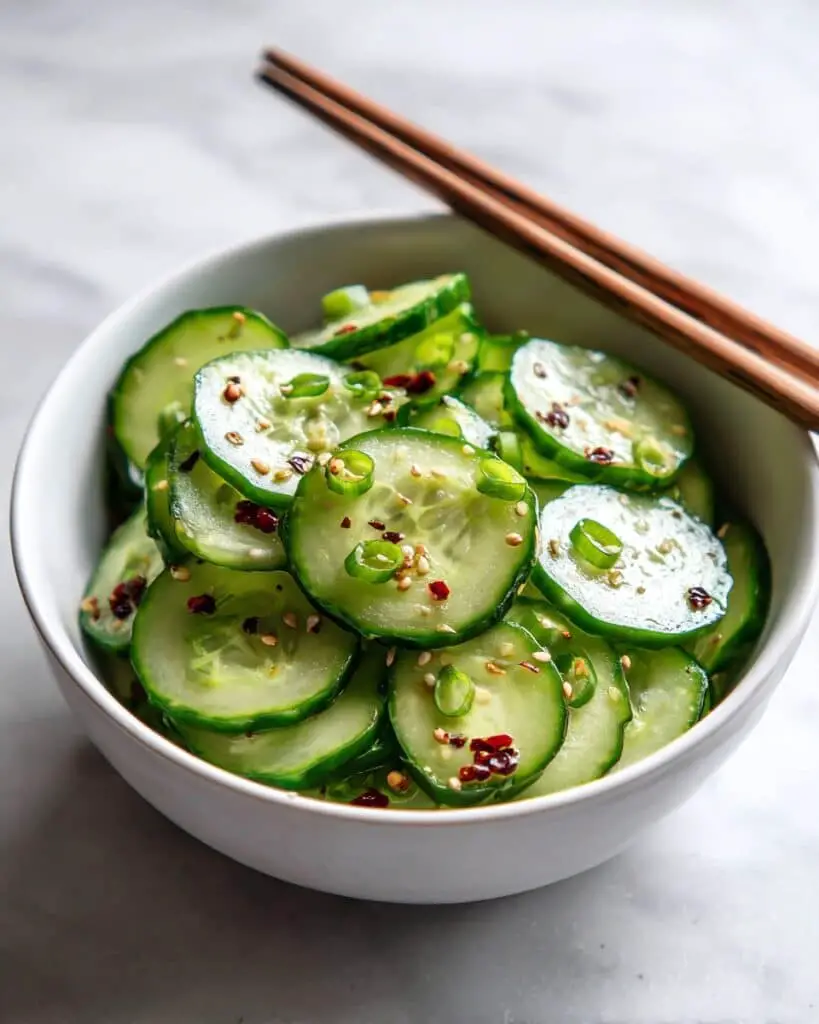 Asian Cucumber Salad TikTok Recipe