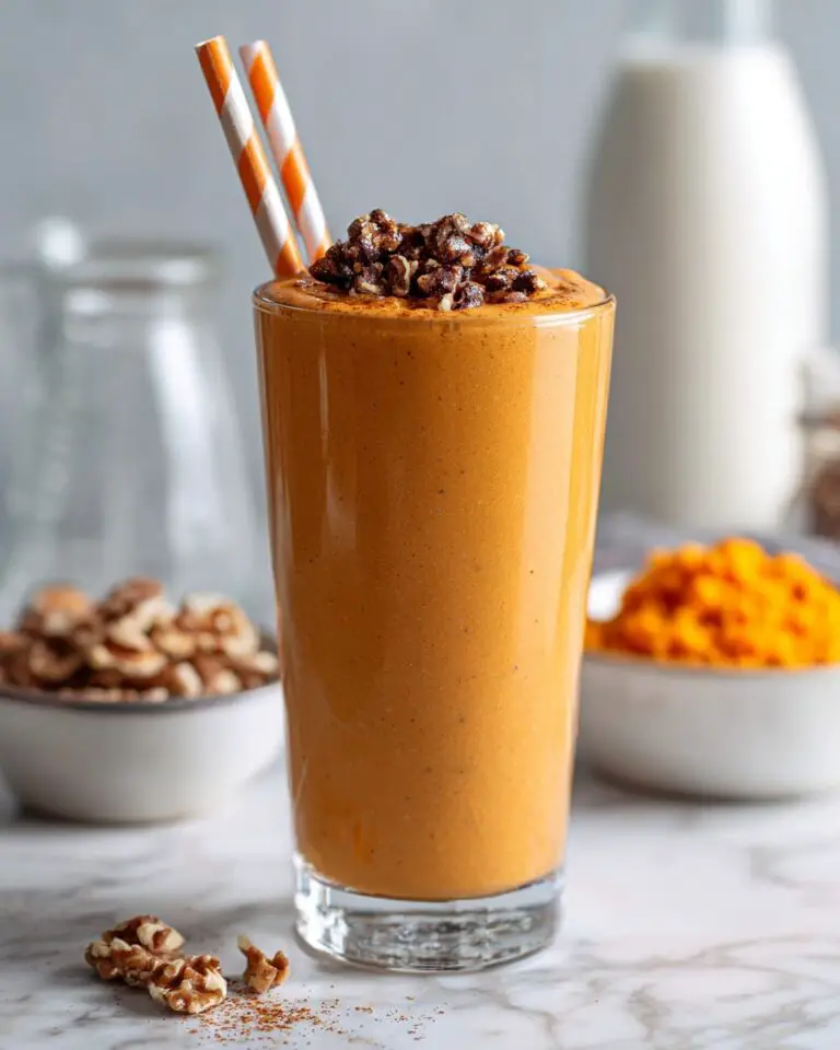 Easy Vegan Pumpkin Pie Smoothie Recipe