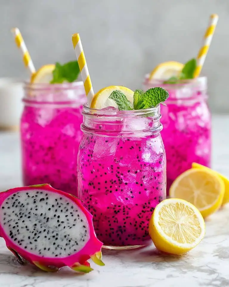 Dragon Fruit Lemonade Recipe