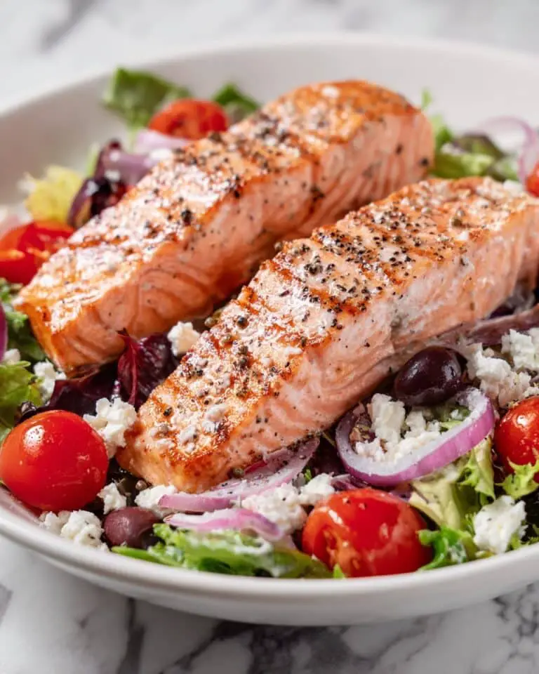 Mediterranean Salmon Salad Recipe