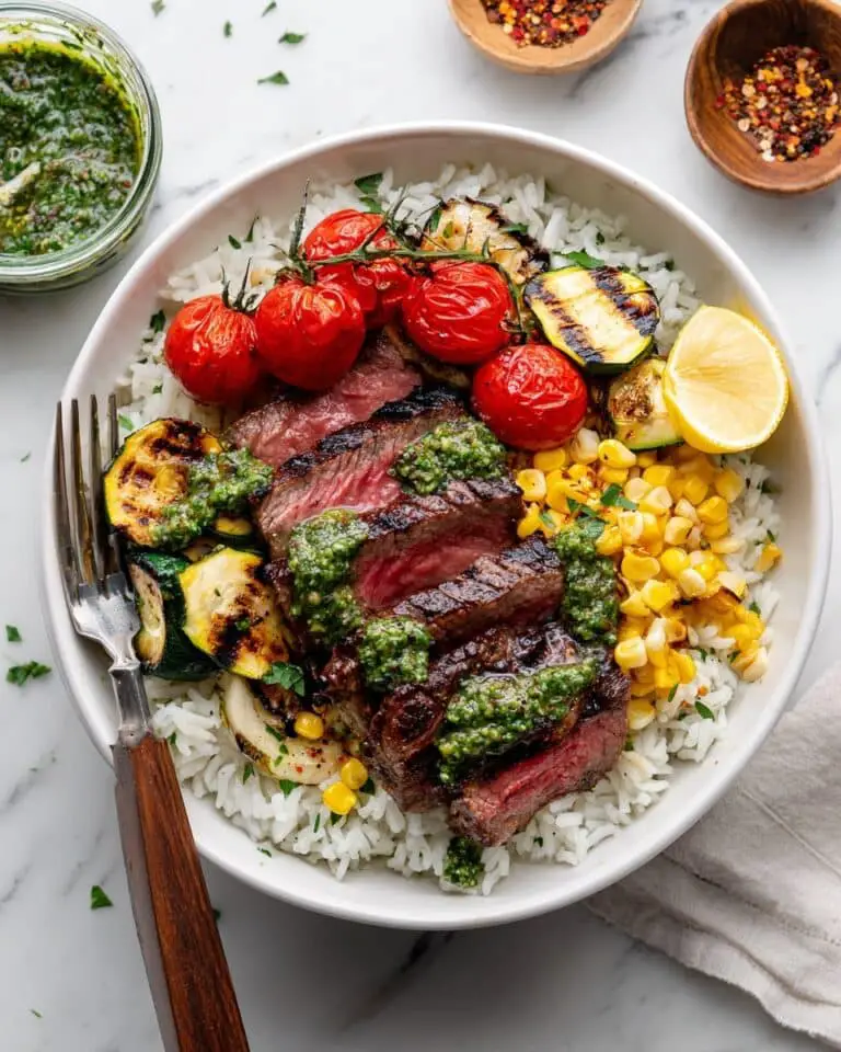 Chimichurri Steak Bowl Recipe