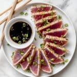 Grilled Tuna Steaks with Lemon-Garlic Marinade Recipe