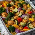 Chicken and Vegetable Foil Packets Recipe