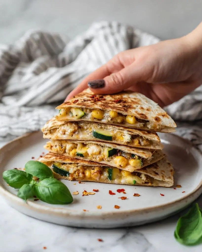 Zucchini Quesadillas Recipe