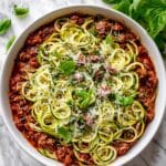 Zucchini Spaghetti with Garlic, Lemon, and Parmesan Recipe
