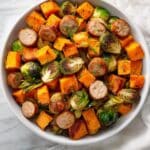 Chicken Apple Sausage Sheet Pan Dinner Recipe